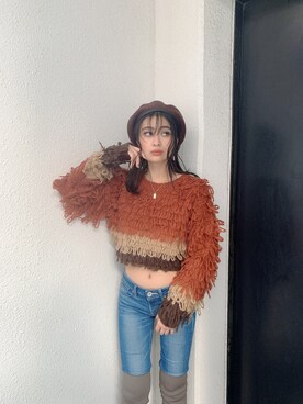 yumena suzukiさん（レディース・150cm）の秋コーディネート