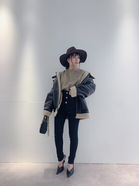 yumena suzukiさん(レディース・150cm)の冬コーディネート