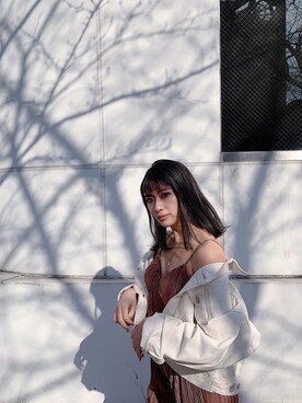 yumena suzukiさん（レディース・150cm）の冬コーディネート