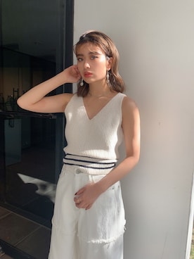 yumena suzukiさん（レディース・150cm）の春コーディネート