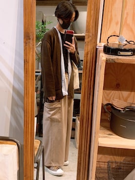 「CASPER JOHN」｜「アイテム（アナログ腕時計）」を使った、Koki さん（メンズ・175cm）の秋コーディネート