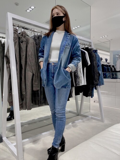 Yuri 1piu1uguale3 名古屋パルコ店 1piu1uguale3 Relax のジャケット アウターを使ったコーディネート Wear