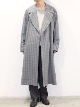 「アイテム（トレンチコート）」を使った、ATTEMPT_KYOTOさん（メンズ・176cm）の秋コーディネート