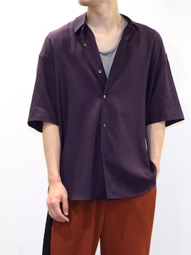 「THEE（シー）のアイテム」を使った、ATTEMPT_KYOTOさん（メンズ・176cm）の春コーディネート