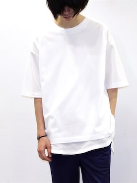 「THEE（シー）のアイテム」を使った、ATTEMPT_KYOTOさん（メンズ・176cm）の夏コーディネート