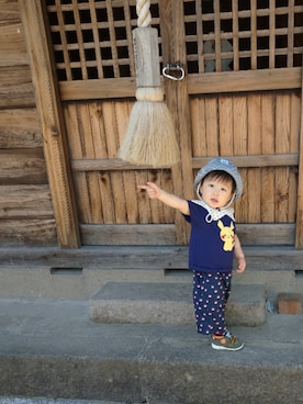 みどりのかいじゅーさんのコーディネート