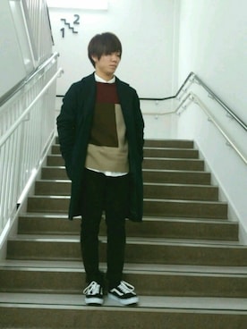 Maruki○◉さん（メンズ・168cm）の冬コーディネート