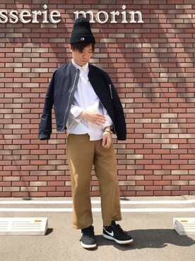 Maruki○◉さん（メンズ・166cm）の春コーディネート