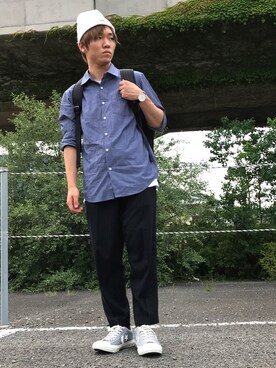 Maruki○◉さん（メンズ・166cm）の夏コーディネート