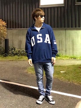 Maruki○◉さん（メンズ・166cm）の秋コーディネート