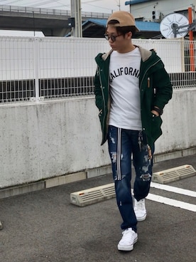 Maruki○◉さん（メンズ・166cm）の秋コーディネート