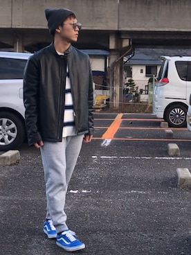 Maruki○◉さん（メンズ・166cm）の冬コーディネート