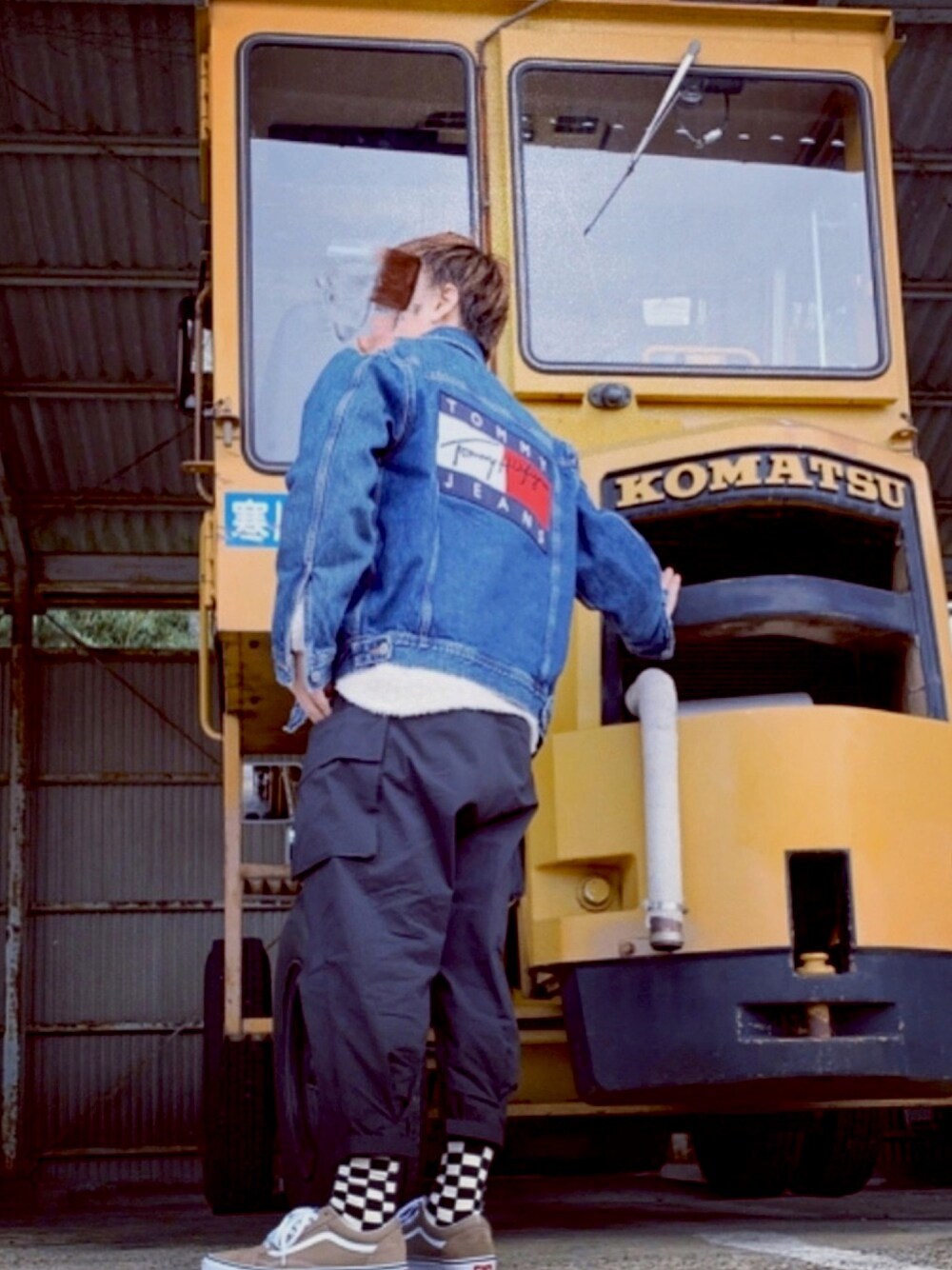 glamb（グラム）の「Miltia cropped cargo / ミルティア