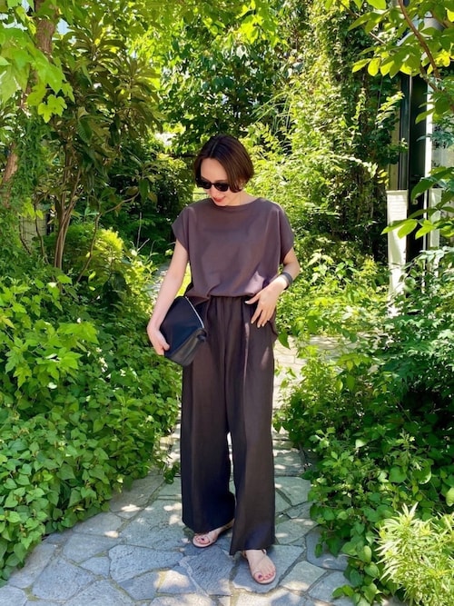 yo-yo　新品タグ付◉ BLACK かぐれ リネンボリュームパンツ yoshiokubo GROUNDFLOOR パンツ ヨシオクボ / NEW TWILL WIDE
