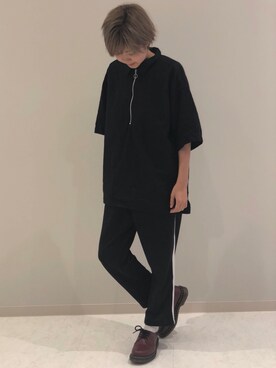 「coen」｜「アイテム（その他シューズ）」を使った、Mayuさん（レディース・156cm）の夏コーディネート