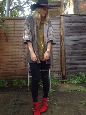 「pullover」｜Sarah Gougeさん（レディース）の秋コーディネート