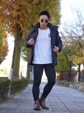 momotaroさん（メンズ・165cm）の秋コーディネート