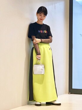 「LAURA DI MAGGIO（ローラディマッジオ）のアイテム」を使った、Ray BEAMSさん（レディース・162cm）の夏コーディネート