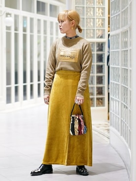 Ray BEAMSさん（レディース・157cm）の秋コーディネート