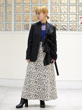 Ray BEAMSさん（レディース・157cm）の秋コーディネート