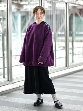 Ray BEAMSさん（レディース・159cm）の秋コーディネート