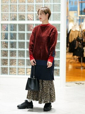 Ray BEAMSさん（レディース・159cm）の秋コーディネート