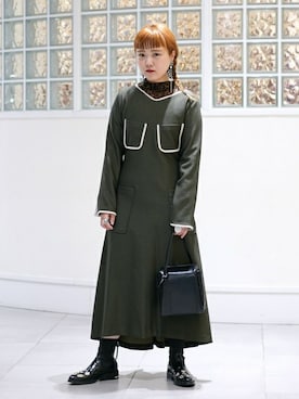 Ray BEAMSさん（レディース・157cm）の秋コーディネート