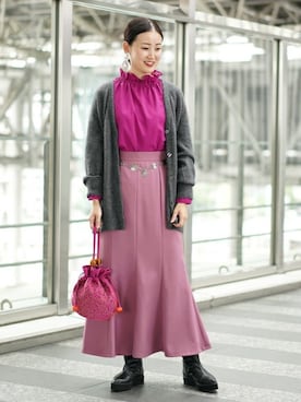 Ray BEAMSさん（レディース・168cm）の秋コーディネート