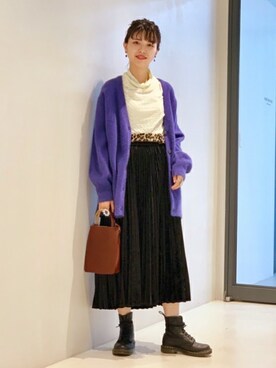 Ray BEAMSさん（レディース・163cm）の冬コーディネート