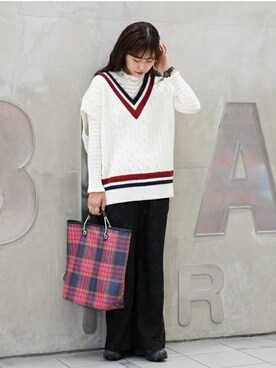 Ray BEAMSさん（レディース・165cm）の秋コーディネート