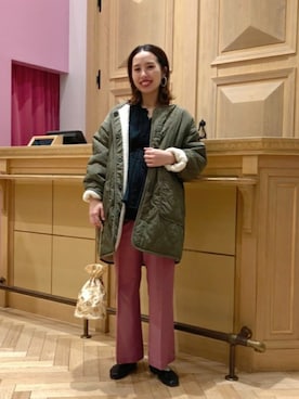 Ray BEAMSさん（レディース・156cm）の秋コーディネート