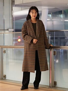 Ray BEAMSさん（レディース・158cm）の秋コーディネート