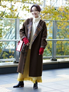 Ray BEAMSさん（レディース・162cm）の秋コーディネート