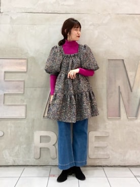 Ray BEAMSさん（レディース・165cm）の冬コーディネート