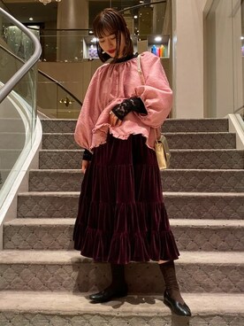 Ray BEAMSさん(レディース・164cm)の冬コーディネート