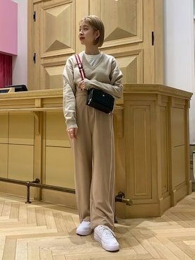 Ray BEAMSさん（レディース・164cm）の冬コーディネート