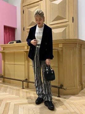 Ray BEAMSさん（レディース・164cm）の冬コーディネート