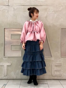 Ray BEAMSさん(レディース・165cm)の冬コーディネート