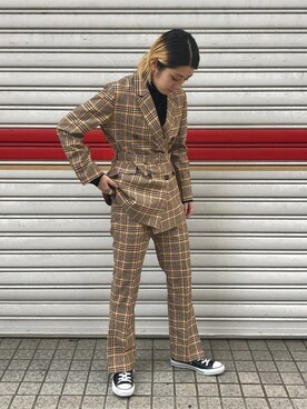 Ray BEAMSさん(レディース・163cm)の冬コーディネート