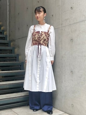 Ray BEAMSさん(レディース・158cm)の冬コーディネート