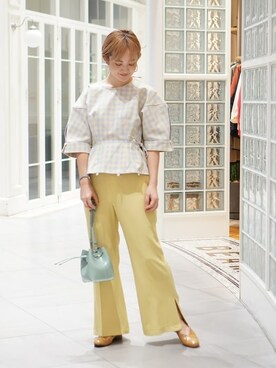 Ray BEAMSさん(レディース・159cm)の冬コーディネート