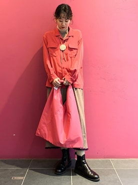 Ray BEAMSさん（レディース・160cm）の冬コーディネート