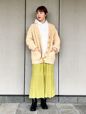 Ray BEAMSさん(レディース・160cm)の冬コーディネート