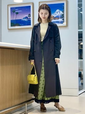 Ray BEAMSさん（レディース・162cm）の冬コーディネート