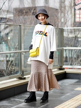 Ray BEAMSさん(レディース・162cm)の冬コーディネート