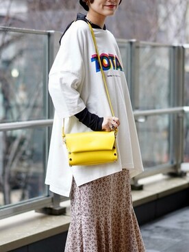 Ray BEAMSさん(レディース・162cm)の冬コーディネート