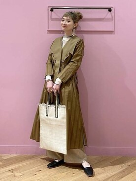 Ray BEAMSさん（レディース・164cm）の冬コーディネート