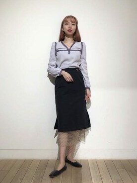 Ray BEAMSさん(レディース・162cm)の冬コーディネート