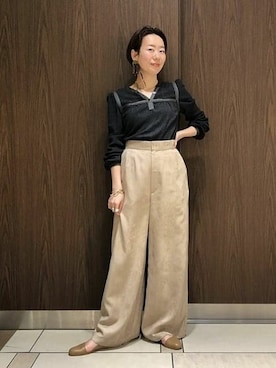 Ray BEAMSさん（レディース・152cm）の冬コーディネート