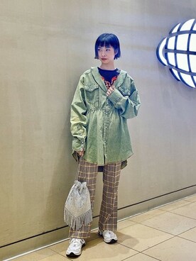 Ray BEAMSさん(レディース・156cm)の冬コーディネート